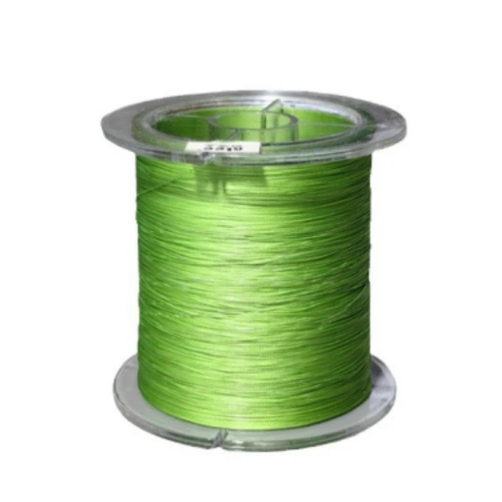 Strong Braided Fishing Line 4 Strand Multifilament PE Anti-abrasion 500m